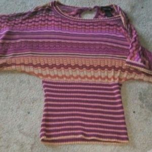 Multi color dress blouse